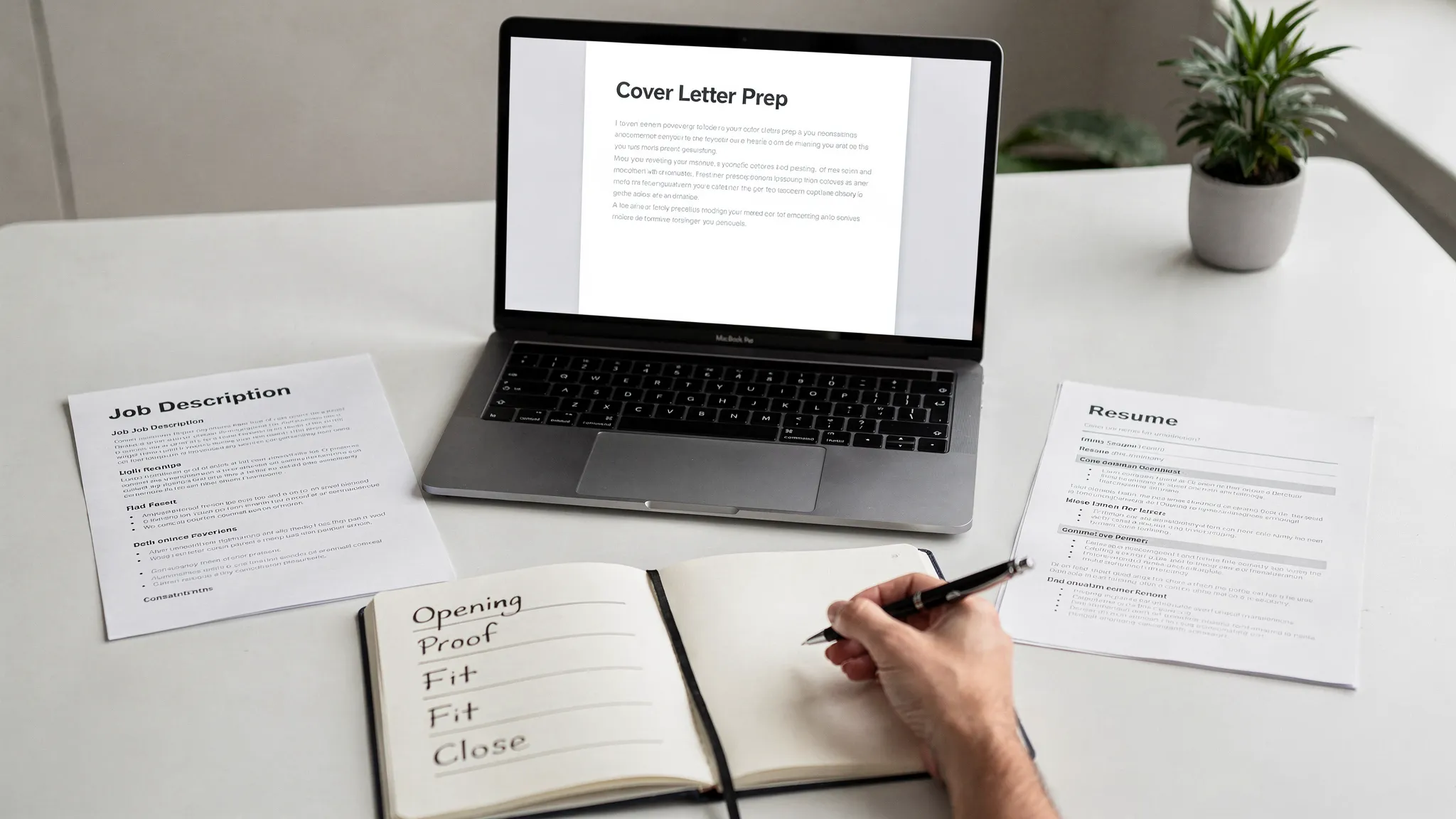 Cover Letter Outlines That Keep You Focused