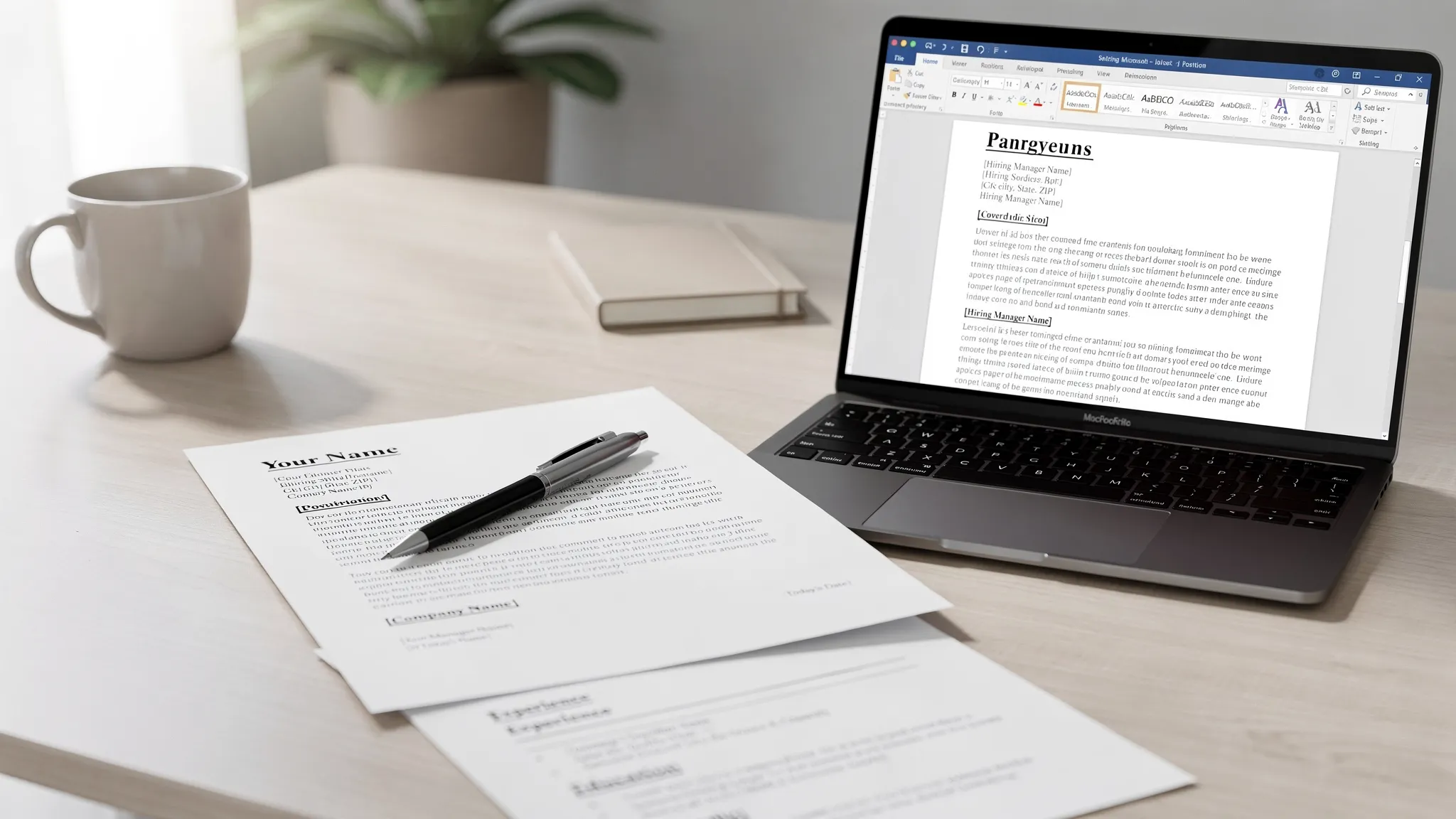 Cover Letter Samples for Word You Can Edit Today