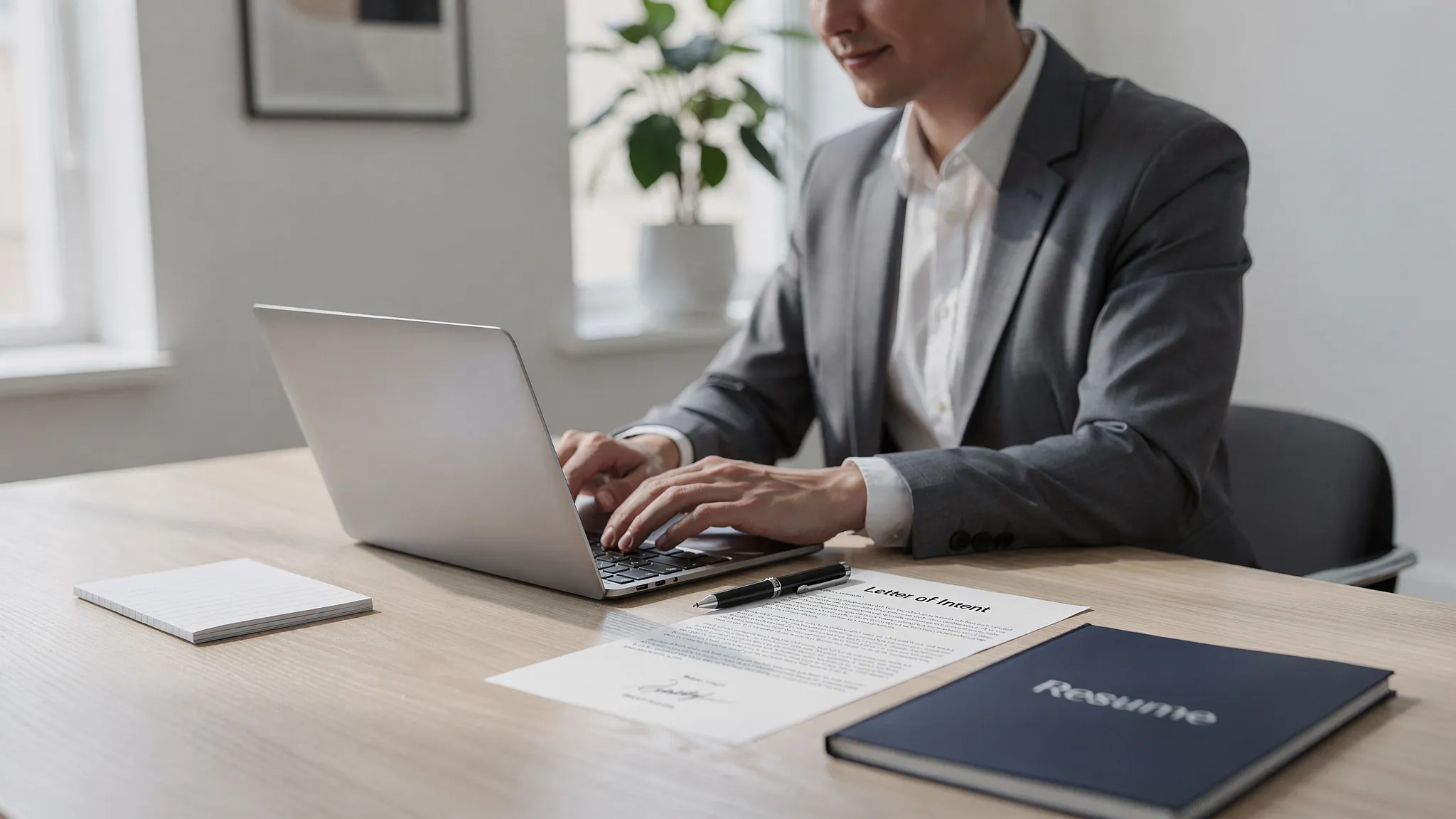 Job Letter of Intent Template With Example Lines