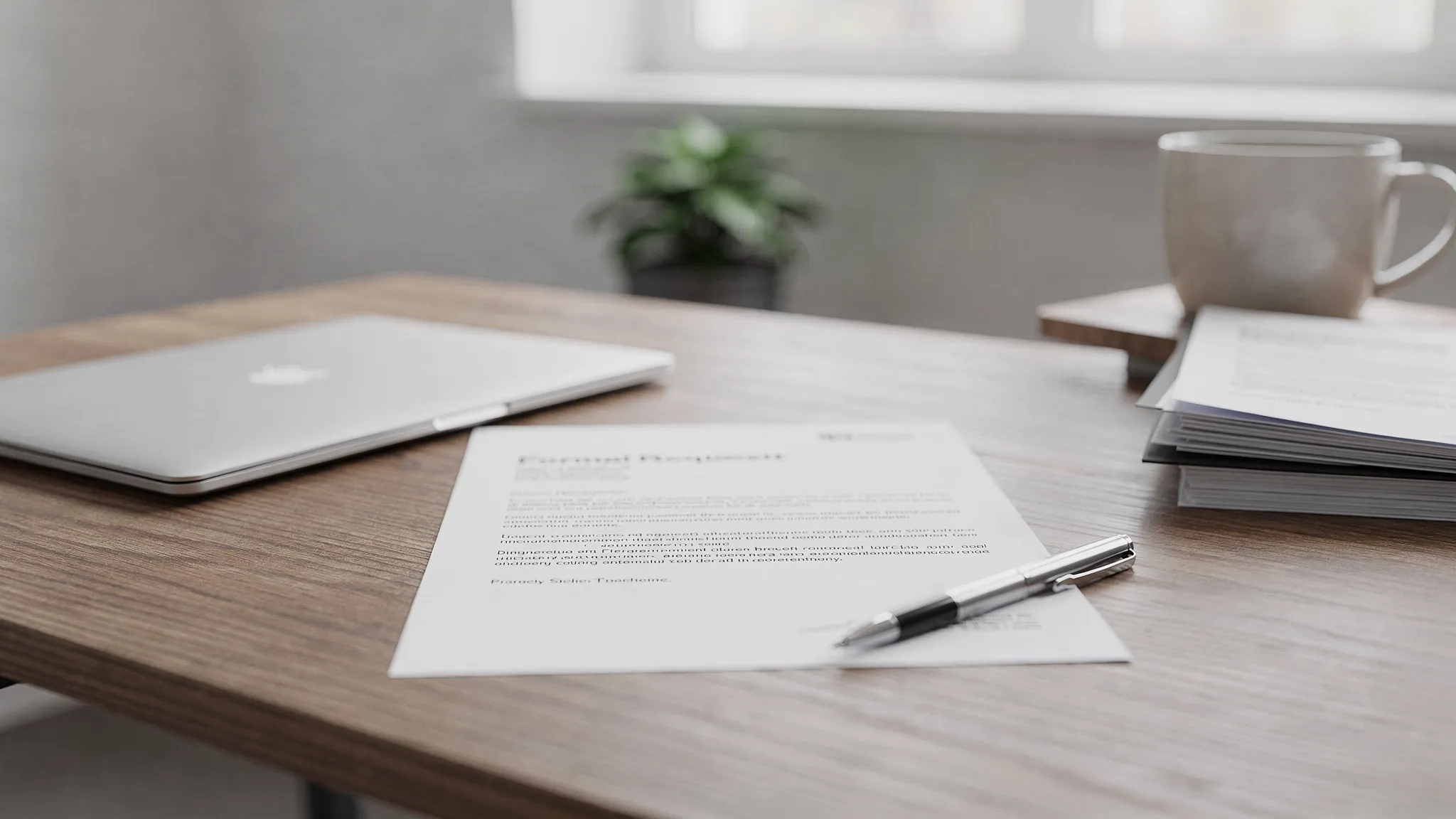 Free Letter Format Template for Formal Requests