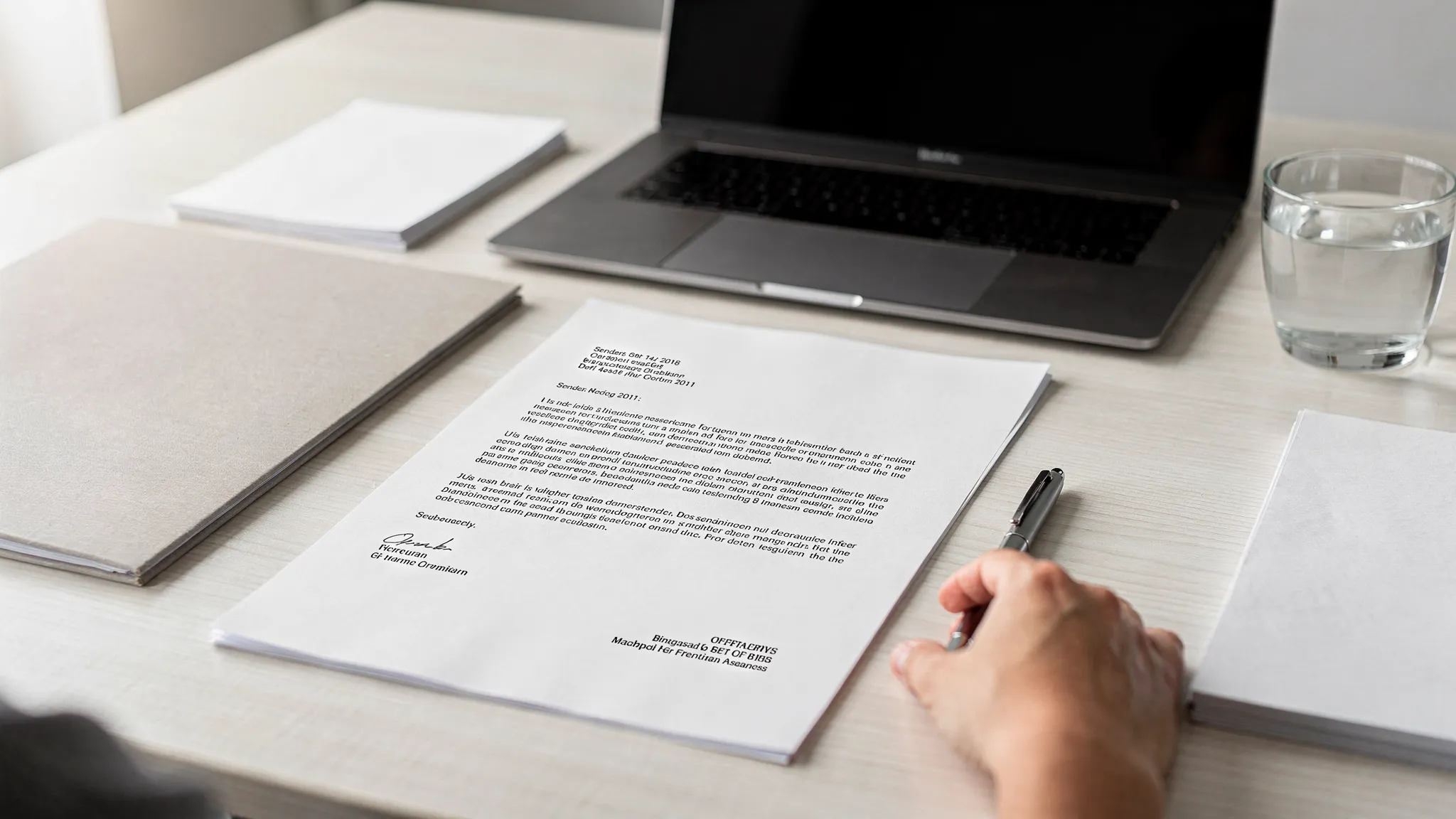 How to Format a Cover Business Letter Correctly